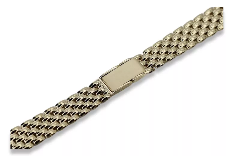 Bracelet ★ de montre en or rose jaune russiangold.com ★ or 585 333 Prix bas