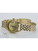 Reloj de oro para hombre Geneve ★ zlotychlopak.pl ★ Pureza de oro 585 333 Precio bajo!