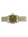 Reloj de oro para hombre Geneve ★ zlotychlopak.pl ★ Pureza de oro 585 333 Precio bajo!