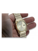 Reloj de oro para hombre Geneve ★ zlotychlopak.pl ★ Pureza de oro 585 333 Precio bajo!