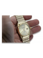 Gold men's watch Geneve ★ zlotychlopak.pl ★ Gold purity 585 333 Low Price!