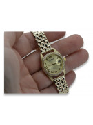 Goldene Herrenuhr Geneve ★ zlotychlopak.pl ★ Gold Reinheit 585 333 Niedriger Preis!