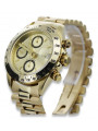 Goldene Herrenuhr Geneve ★ zlotychlopak.pl ★ Gold Reinheit 585 333 Niedriger Preis!