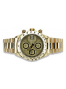 Reloj de oro para hombre Geneve ★ zlotychlopak.pl ★ Pureza de oro 585 333 Precio bajo!