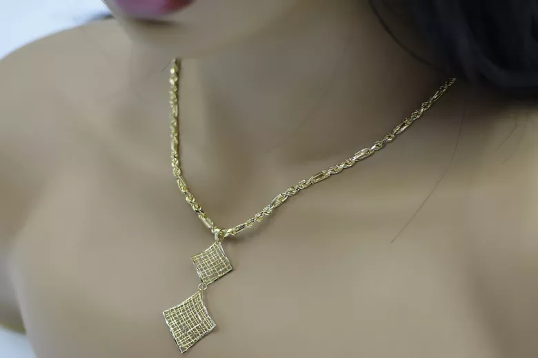 Gold pendant pendant ★ zlotychlopak.pl ★ Gold hallmark 585 333 low price