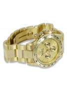 Reloj de oro para hombre Geneve ★ zlotychlopak.pl ★ Pureza de oro 585 333 Precio bajo!