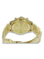 Gold men's watch Geneve ★ zlotychlopak.pl ★ Gold purity 585 333 Low Price!