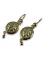 Pendientes de oro zlotychlopak.pl Muestra de ★ oro 585 333 ¡★ Precio bajo!