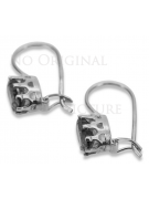 Aretes de Plata de Ley 925, Ajust. Vintage vec196s