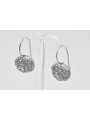 Boucles d'oreilles en argent sterling 925, Zircone vec002s