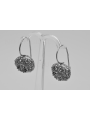 "Boucles d'oreilles vintage en or rose 14 carats 585, style soviétique russe vec002" style vec002