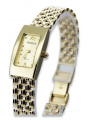 Goldene Herrenuhr Geneve ★ zlotychlopak.pl ★ Gold Reinheit 585 333 Niedriger Preis!