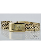 Złoty 14k 585 Lady Geneve zegarek na rękę lw090y&lbw004y