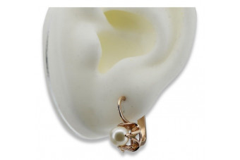 Pearl earrings