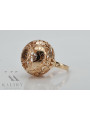 Russisch Sowjet rosa 14 Karat 585 gold Vintage Ring vrn014