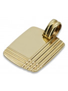 Colgante de oro ★ zlotychlopak.pl ★ Muestra de oro 585 333 precio bajo