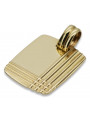 Gold pendant ★ zlotychlopak.pl ★ Gold sample 585 333 low price