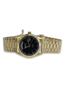 Gold men's watch Geneve ★ zlotychlopak.pl ★ Gold purity 585 333 Low Price!