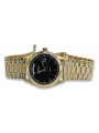 Reloj de oro para hombre Geneve ★ zlotychlopak.pl ★ Pureza de oro 585 333 Precio bajo!