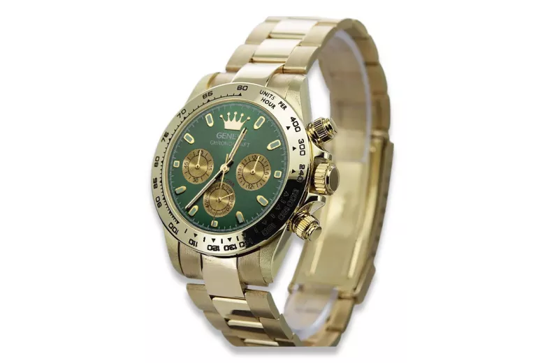 Montre homme en or Genève ★ zlotychlopak.pl ★ Pureté de l’or 585 333 Prix bas!