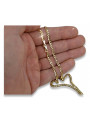 Yellow rose gold chain ★ russiangold.com ★ Gold 585 333 Low price