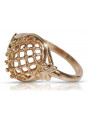 Russisch Sowjet rosa 14 Karat 585 gold Vintage Ring vrn005