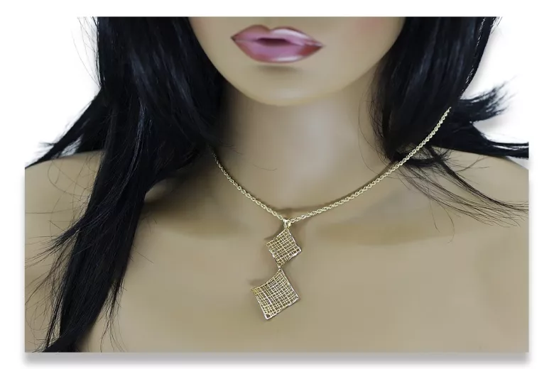 Gold pendant pendant ★ zlotychlopak.pl ★ Gold hallmark 585 333 low price