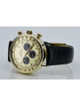 Reloj Geneve de hombre en oro amarillo de 14 quilates mw012y-gb