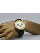 Montre Homme Geneve en Or Jaune 14 carats mw012y-gb