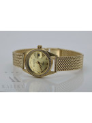 Goldene Herrenuhr Geneve ★ zlotychlopak.pl ★ Gold Reinheit 585 333 Niedriger Preis!