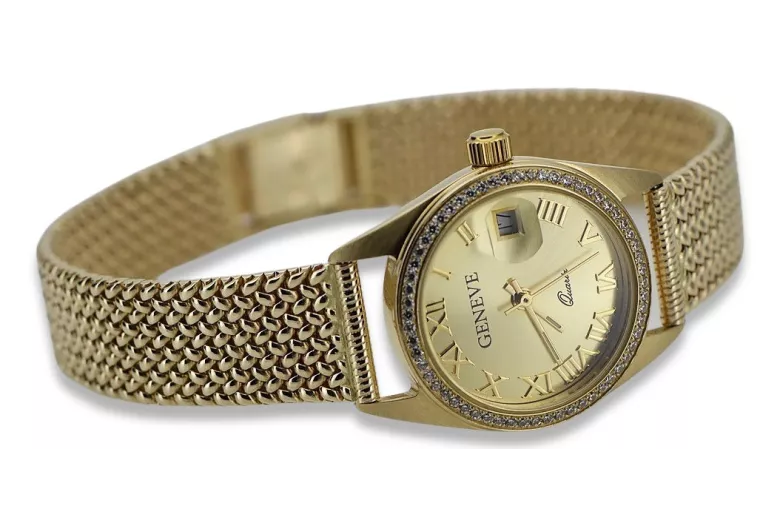 Montre homme en or Genève ★ zlotychlopak.pl ★ Pureté de l’or 585 333 Prix bas!