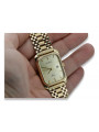 Gold men's watch Geneve ★ zlotychlopak.pl ★ Gold purity 585 333 Low Price!