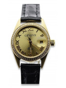 14 Karat Gelbgold Geneve Uhr, Gol lw078ydg