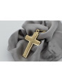 Cruz ★ Católica de Oro russiangold.com ★ Oro 585 333 Precio bajo