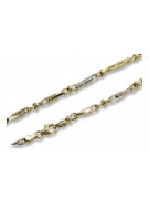 Elegant Italian 14K Gold Bracelet with Yellow and White Gemstones cb063yw