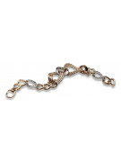 Bracelet Fantaisie Or Rose 14K cb068rw