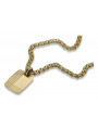 Gold pendant pendant ★ zlotychlopak.pl ★ Gold hallmark 585 333 low price