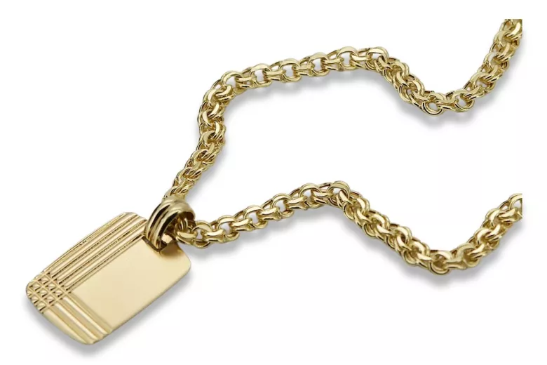 Gold pendant pendant ★ zlotychlopak.pl ★ Gold hallmark 585 333 low price