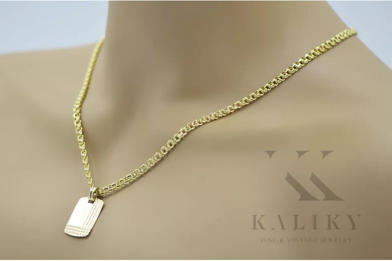 Gold pendant pendant ★ zlotychlopak.pl ★ Gold hallmark 585 333 low price