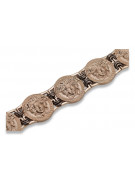 Armband aus Gelb-Roségold ★ russiangold.com ★ Gold 585 333 Niedriger Preis