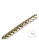 Yellow rose gold bracelet ★ russiangold.com ★ Gold 585 333 Low price