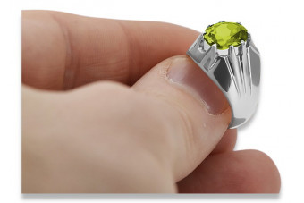 Ruso soviético rosa 14k 585 oro Alejandrita Rubí Esmeralda Zafiro Circón anillo vrc014