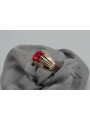 Russische sowjetische Rose 14 Karat 585 Gold Alexandrit Rubin Smaragd Saphir Zirkon Ring vrc014