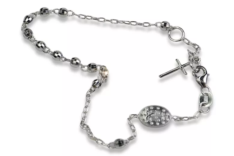 Yellow rose gold rosary bracelet★ russiangold.com ★ Gold 585 333 Low price