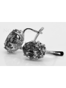 Boucles d'oreilles en argent sterling 925, Réglag vintage vec079s