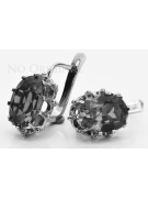 Boucles d'oreilles en argent sterling 925, Réglag vintage vec079s