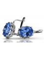 Pendientes de Plata de ley 925 con Zafir Vintage vec079s