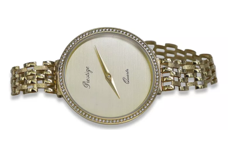 Gold ladies watch ★ zlotychlopak.pl ★ Gold purity 585 333 Low price!