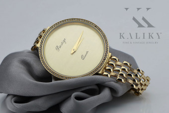 Reloj de dama Geneve en oro amarillo de 14 quilates, Or lw067y