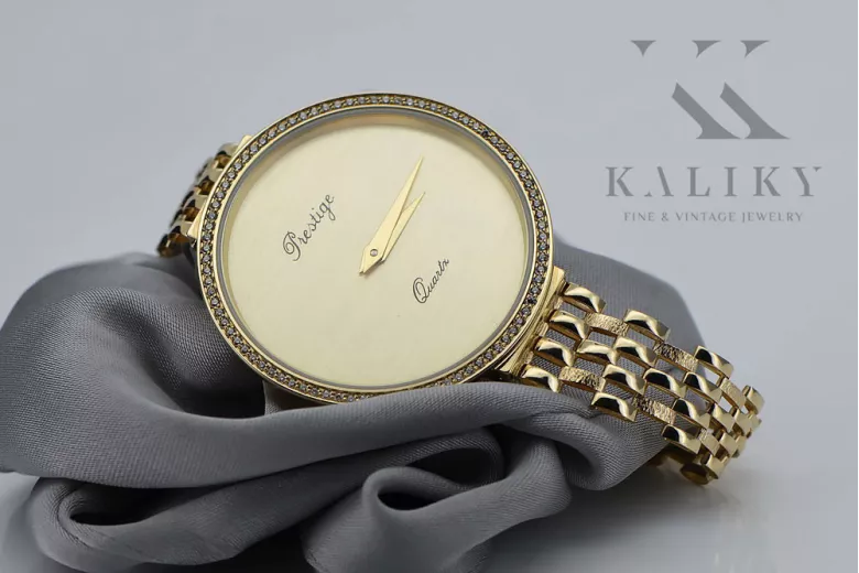 Gold ladies watch ★ zlotychlopak.pl ★ Gold purity 585 333 Low price!